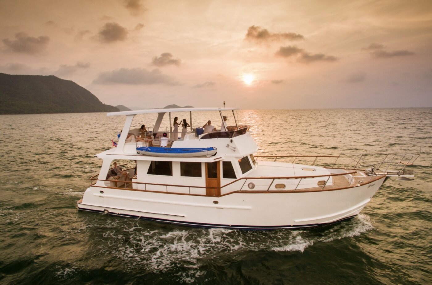 Grand Banks 53ft "Sambuca" — Private Charter Yacht, Phuket