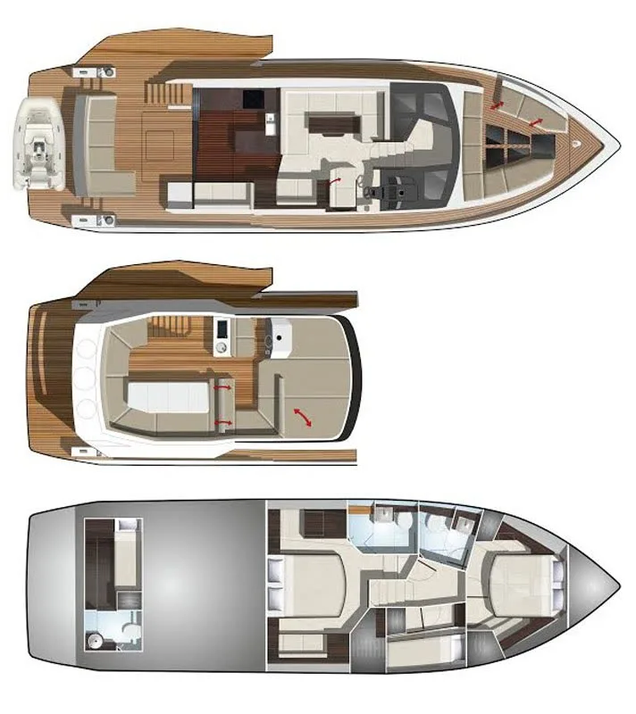 Galeon 500 Fly — yacht photograph 2